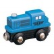 Dieselová lokomotiva - modrá