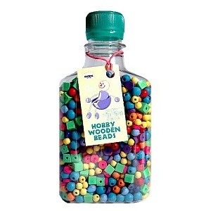Mix perlí barevné v lahvi